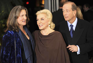 Leslie Bogart, Lauren Bacall and Stephen Bogart. This is the first festival to feature both children of Bogart and Bacall.
